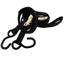 Race-Driven Cambuckle Tie Down Straps ATV MX Motorcycle Dirtbike Strap - Black