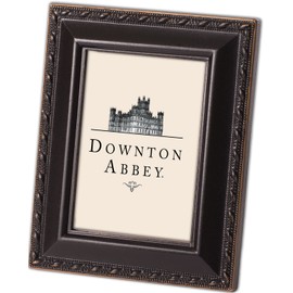 Cottage Garden Downton Abbey Small 5 x 3 inch Black and White Framed Art Keepsake