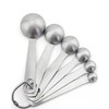 Measuring Spoons Set Stainless Steel - Set of 6 Stacking