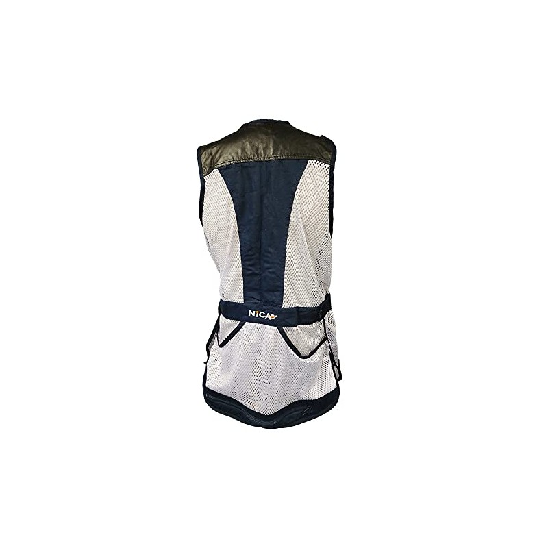 NICA Design 6 2.0 Shooting Vest-LEFT hand-Navy (US, Alpha, Small,