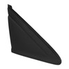 Rearview Triangle Molding Cover Black Front Mirror Side Corner Triangle