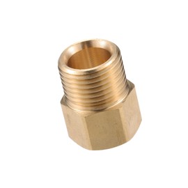 ARISELIFT Pressure Washer Connector M18x1.5 to G1/2" Female and Male Adapter Brass-made Hose Connector Universal Pressure Washer Quick Connect Cupper Tone for Bicycle Use