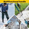Universal Shovel Handle, Strain-Reducing Elasticity Snow Shovel Handle Ergonomic Back