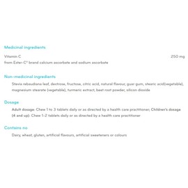 SISU - Ester-C 250 mg Chewable, Berry 120 tabs