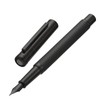 Matte Black Forest Fountain Pen Extra Fine Nib Classic Design