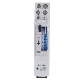Time Switch Mechanical Timer Waterproof 24 Hours Controller 110‑250VAC for Light Motor