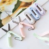 Mini Scissors with Key Chain Mini Telescopic Small Foldable Scissors