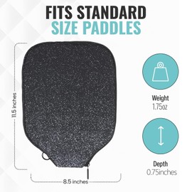 Palms-O-Aces Pickleball Paddle Cover (Milkyway)