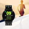 W8S Ultra Thin Round Screen TPU Strap Heart Rate Blood