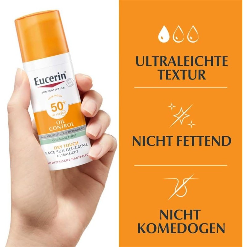 Eucerin Sun Oil Oil Control Solar PF 50+ 150ml