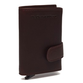 The Chesterfield Brand Frankfurt Credit Card Holder 8cc 10 cm RFID Brown, brown, Vintage