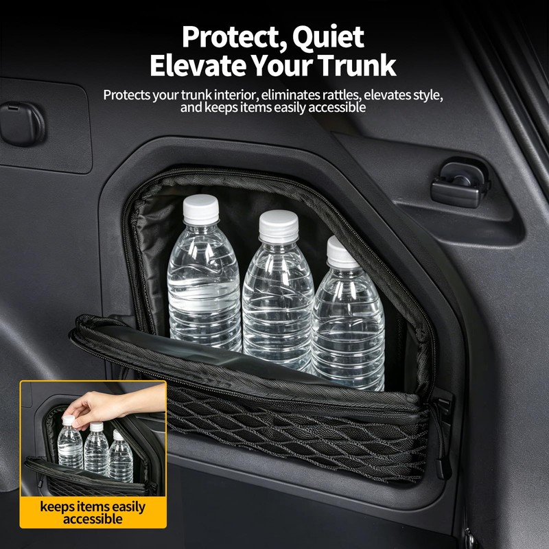 Upgrade Trunk Organizer Pocket Bag for New 2026+ Toyota RAV4
