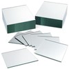 Bright Creations Square Mirror Tiles - 4 in, Silver, Pack