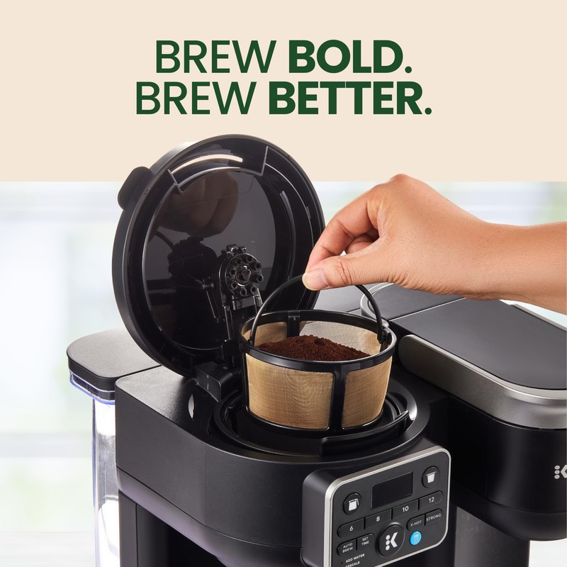 Reusable Keurig Mesh Coffee Filter Basket for K Duo, K-Duo