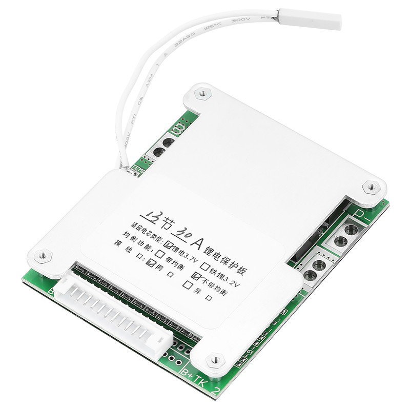 13S 30A Lithium Battery Charging Protection Board Precision BMS PCB