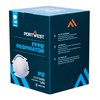 Portwest P200 Disposable FFP2 Dust Mist Respirator Face Mask (Pack