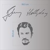 Johnny Hallyday Wall Sticker anthracite