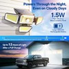Etetale Solar Lights Outdoor, 3000LM Solar Powered Motion Sensor Light,