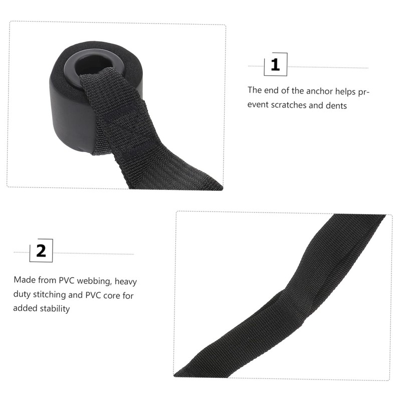 Mipcase 2pcs Super Strong Door Clip Anchor Grip Strength Trainer