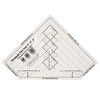 YICBOR Pineapple Stepping Ruler Non Slip MST-03 4-5-6 Inch Finished