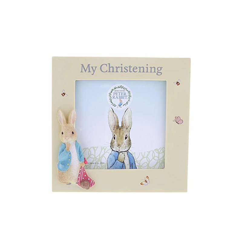 Beatrix Potter Peter Christening Photo Frame,A29829