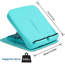 Slant Board, Adjustable Incline Board and Calf Stretcher, Stretch Board for Stretching Tight Calves or Plantar Fasciitis，Foot Stool Adjustable Strength Training Equipment Leg Exercise Machines