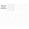 VViViD 11 Sheets Peel and Stick White Gloss Faux Ceramic