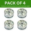 Spare Hardware Parts Wheel Lock for IKEA MALM (IKEA Part