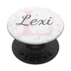 Lexi Name Rose Pink Marble White Grey Black