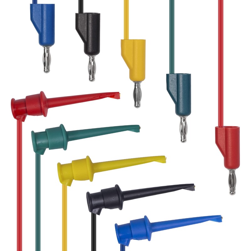 BOCEUC Clips de gancho de prueba apilables de 4 mm,