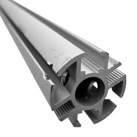 Carolina Tarps Universal Aluminum Tarp Axle for Dump Truck Tarp Systems up to 8' Wide