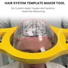 Hair System Template Maker Tool for Custom Made Toupee Hair