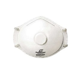 Gateway Safety 80302EA002 80302V TruAir Vented N95 Particulate Respirator, Regular, White (Pack of 2)