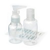Basicare Travel Bottles - 1 x 60ml + 1 x