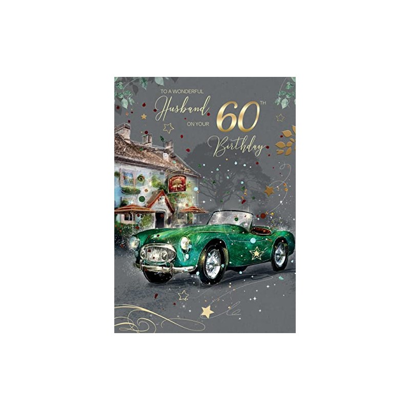 Husband 60th Birthday Card from The Grayson Range by Cherry