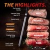 Meat Thermometer Digital Wireless, 800FT Long Range Bluetooth Cooking Thermometer,