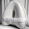 Ergonomic Knee Support Pillow for Side Sleeping – Polyester Leg