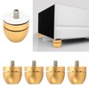 QANYEGN Speaker Isolation Stand Feet Set, Amplifier Shock Absorption Base