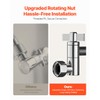 VEVOR Shower Head Extension Arm, 16 inches, Brass Shower Arm