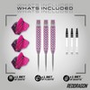 RED DRAGON Confessions 30g Tungsten Darts with Flights and Stems