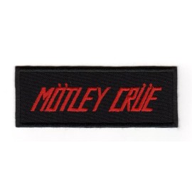 Unbranded Motley Crue Sew-on Patch | Mötley Crüe American Heavy Glam Metal Rock Band Logo