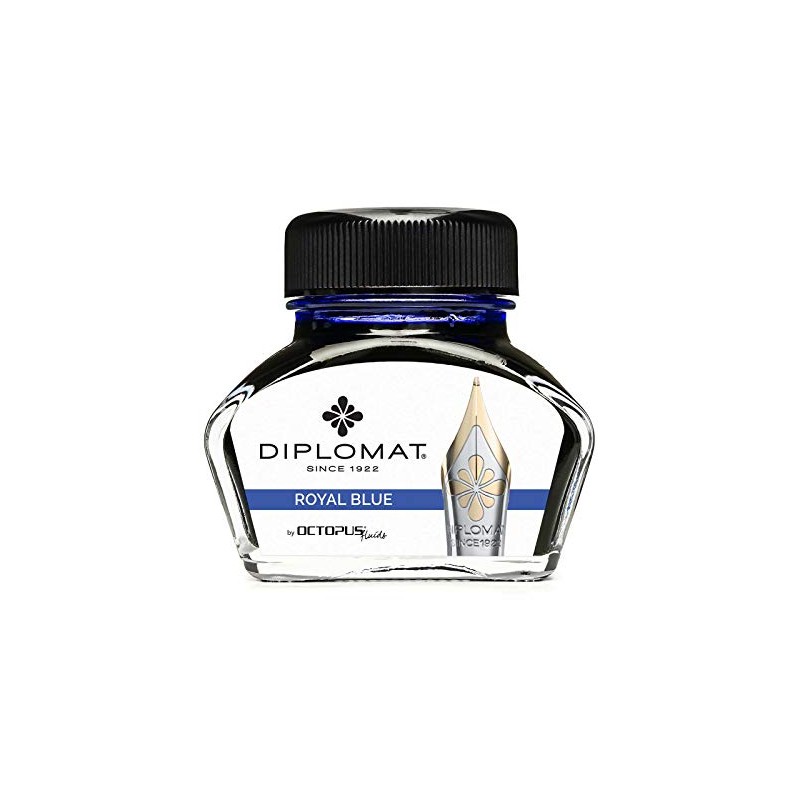 Diplomat Royal Blue Octopus Ink Bottle 30ml