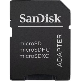 SanDisk Adapter for Micro SD Card SDXC SDHC TF Memory Card Adapter SD Reader LOT - 1pc