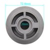 SWNKDG Aluminium Line Head Lawn Trimmer Head, Double Line Head,
