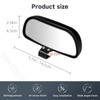 Blind Spot Mirror of Car, 360° Adjustable HD Glass Wide