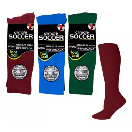 Racotex  Paquete 3 Pares De Medias Calcetas De Fútbol Niños