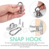 Keadic Eyes Plate Marine Hardware Hooks and Snap Hook with