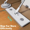 POPMOP 15.7" Flat Mop and Bucket Set with Wringer System