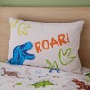Catherine Lansfield Prehistoric Dinosaurs Reversible Single Duvet Cover Set with