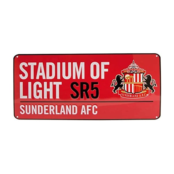 PIPROX Sunderland A.F.C. Street Sign RD Official Merchandise